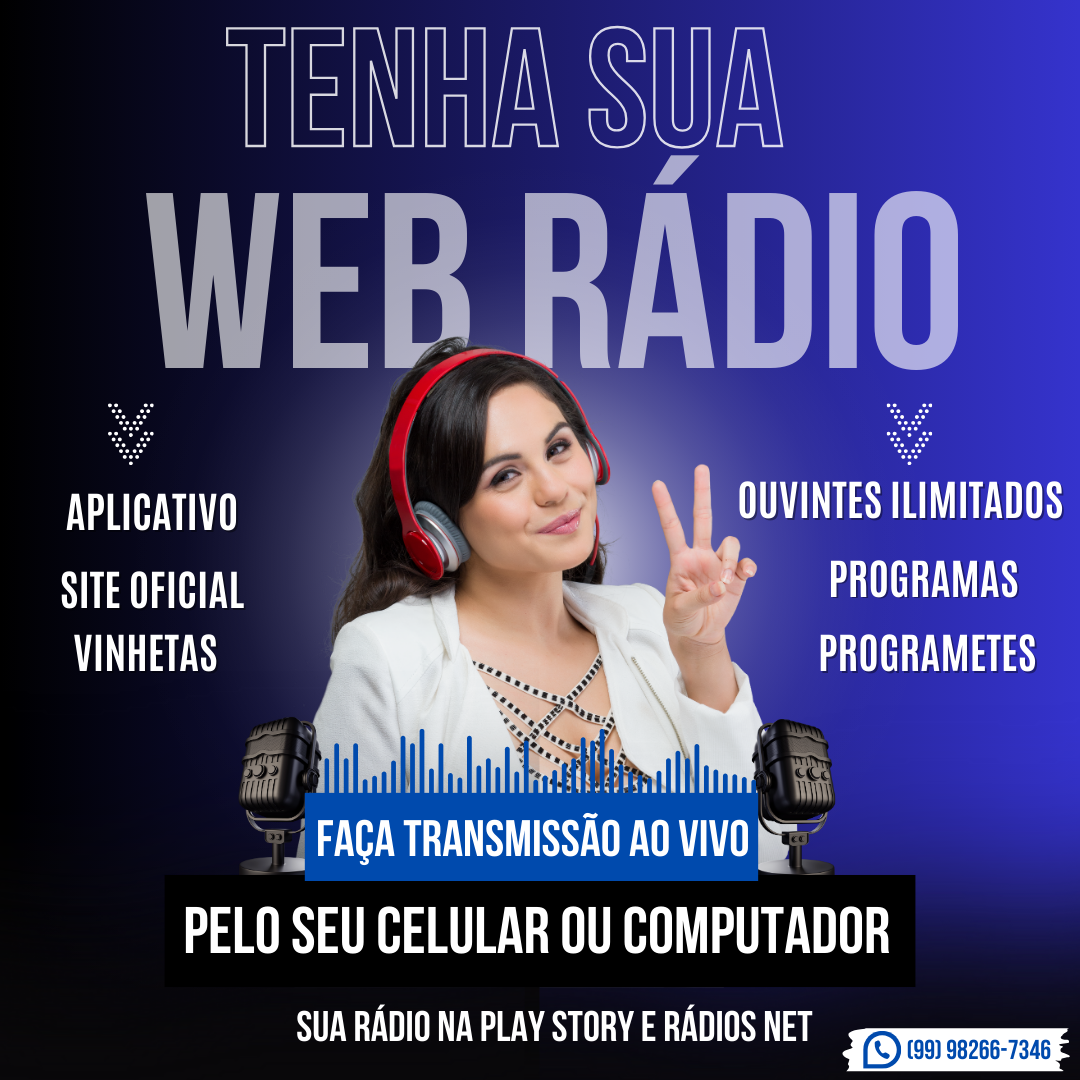 FAÇA SUA PRÓPRIA RADIO E SITE PERSONALIZADO AQUI