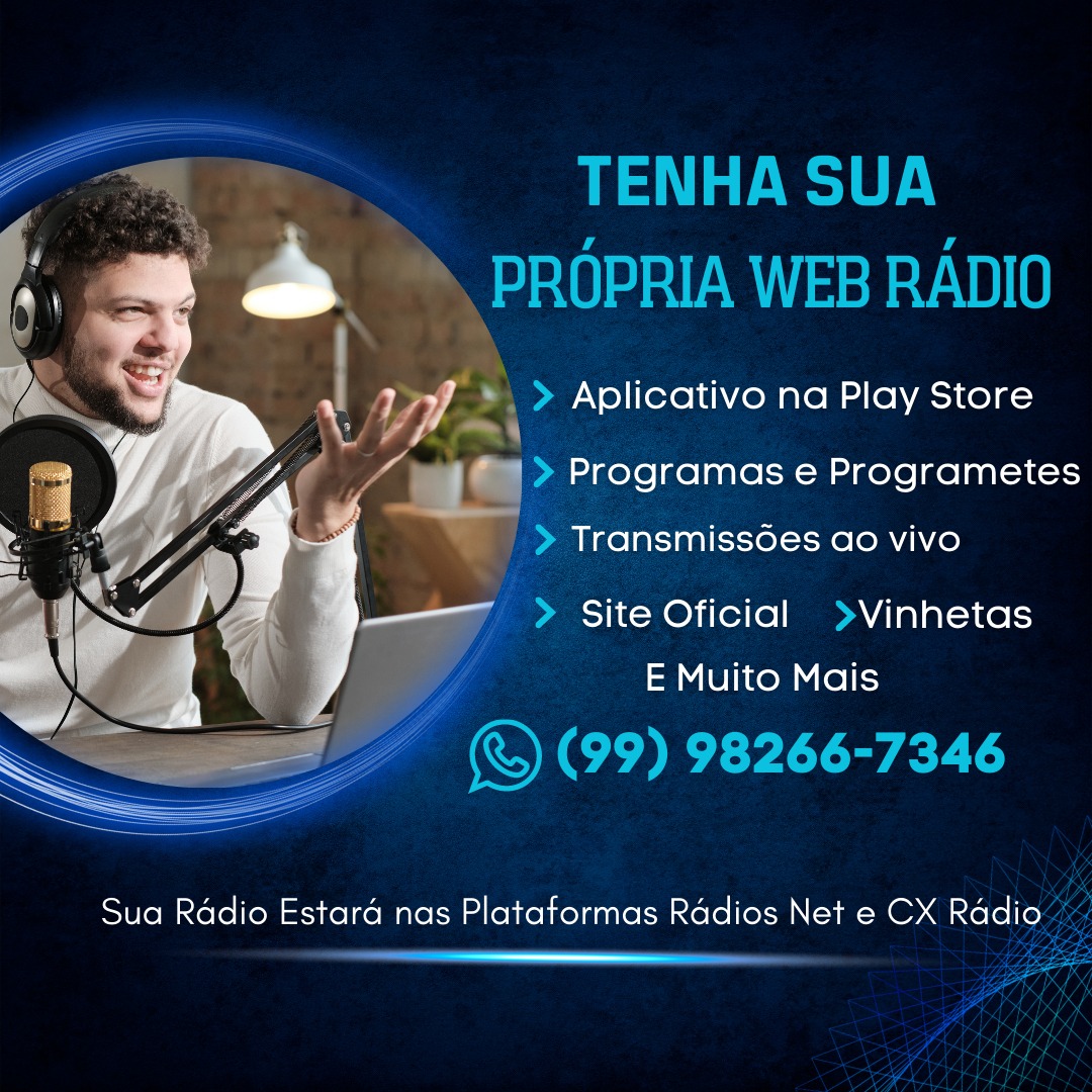 CRIE SUA RADIO E SITE PERSONALIZADO AQUI